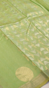 Handloom Pure Banarasi Cotton Saree