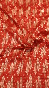 Pure Moonga Muslin Silk Saree