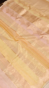 Pre-Order : Handloom Pure Kora Silk Saree