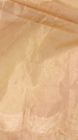 Pre-Order : Handloom Pure Kora Silk Saree