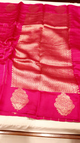 Handloom Pure Soft Katan Silk Saree