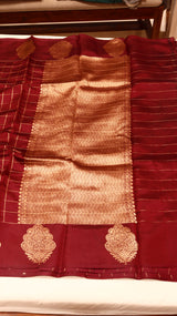 Handloom Pure Soft Katan Silk Saree