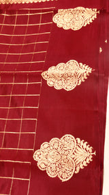 Handloom Pure Soft Katan Silk Saree