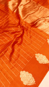 Handloom Pure Soft Katan Silk Saree