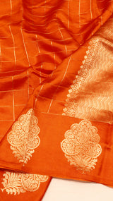 Handloom Pure Soft Katan Silk Saree