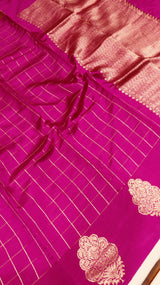 Handloom Pure Soft Katan Silk Saree