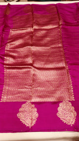 Handloom Pure Soft Katan Silk Saree
