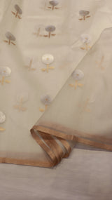 Handloom Pure Kora Silk Saree