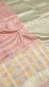 Rangkaat Tussar Handloom Geogertte