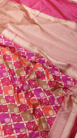 Handloom Pure Rangkaat Katan Silk Saree