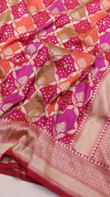Handloom Pure Rangkaat Katan Silk Saree