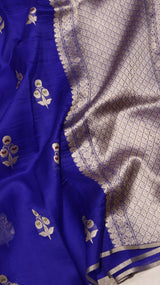 Pre-Order : Handloom Pure Kora Silk Saree