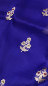 Pre-Order : Handloom Pure Kora Silk Saree