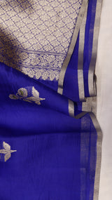 Pre-Order : Handloom Pure Kora Silk Saree