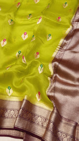 Handloom Pure Kora Silk Saree