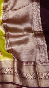 Handloom Pure Kora Silk Saree