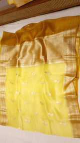 Handloom Pure Kora Silk Saree