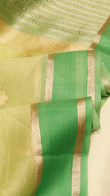 Pre-Order : Handloom Pure Kora Silk Saree