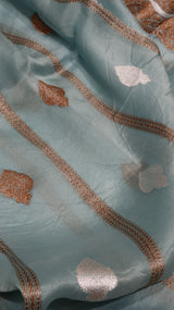 Pre-Order : Handloom Pure Kora Silk Saree