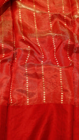 Pure Tissue Banarasi Saree - Satin Border