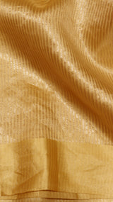 Pre-Order : Striped Tissue Katan Silk Saree