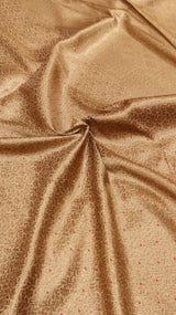 Antique Brocade Katan Silk Saree