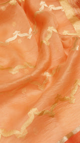 Pre-Order : Handloom Pure Kora Silk Saree