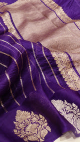Pure Handloom Kora Silk Saree