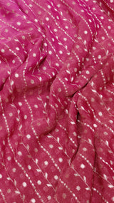 Handloom Pure Tissue Gorgeotte Saree