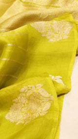 Pure Handloom Kora Silk Saree
