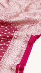 Handloom Pure Tissue Gorgeotte Saree
