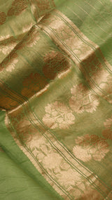 Pure Handloom Kora Silk Saree