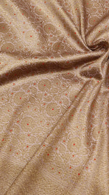 Antique Brocade Katan Silk Saree