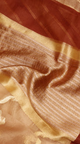 Pre-Order : Handloom Pure Kora Silk Saree