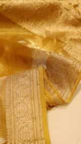 Glass Tissue Silk Saree