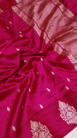 Pre-Order : Handloom Pure Soft Katan Silk Saree