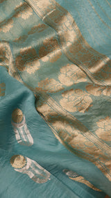 Pure Handloom Kora Silk Saree