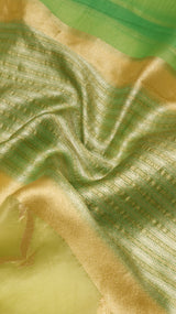 Pre-Order : Handloom Pure Kora Silk Saree