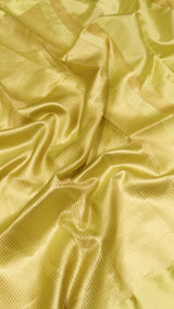 Pre-Order : Pre-Order : Striped Tissue Katan Silk Saree