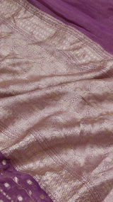 Handloom Pure Tissue Gorgeotte Saree