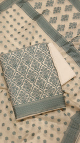 Resham Pure Cotton Suit Set