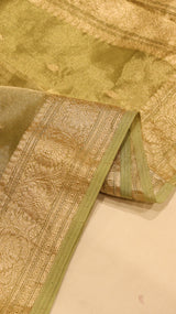 Glass Tissue Silk Saree