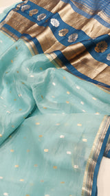 Pure Handloom Kora Silk Saree