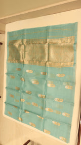 Pre-Order : Handloom Pure Kora Silk Saree