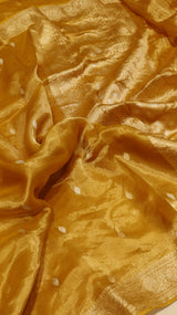 Glass Tissue Silk Saree