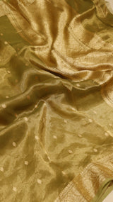 Glass Tissue Silk Saree