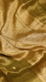 Glass Tissue Silk Saree