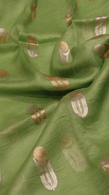 Pure Handloom Kora Silk Saree