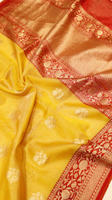 Pure Tissue Banarasi Saree - Satin Border