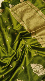 Pre-Order : Handloom Pure Soft Katan Silk Saree